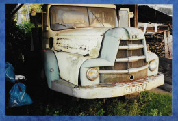 Photo Poids Lourds Ancien Camion Tracteur Unic Gros Plan Non Datée - Automobili