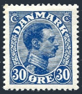 Denmark 112, Lightly Hinged. Michel 148. King Christian X, 1925. - Unused Stamps