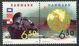 Denmark 1098-1099a, MNH. Nordic Stamps, 1998. Signal Flags, Harbormaster, - Unused Stamps