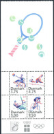 Denmark 1048a Pane B, MNH. Mi 1120-1123. Sports For Disabled, Olympics, 1996. - Unused Stamps