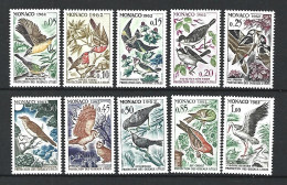 Timbre De Monaco Neuf ** N 581 / 590 - Unused Stamps