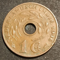 INDONESIE - INDONESIA - 1 CENT 1936 - Wilhelmina - KM 317 - ( NEDERLANDSCH INDIE ) - Indonésie