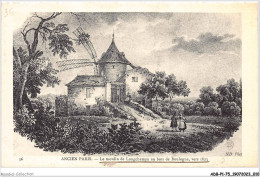 ADBP1-75-0006 - ANCIEN PARIS - Le Moulin De Longchamps Au Bois De Boulogne Vers 1825 - Loten, Series, Verzamelingen