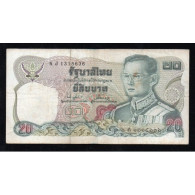 THAILANDE - PICK 88 - 20 BAHT - 1981 - SIGN 74 - TB - Tailandia