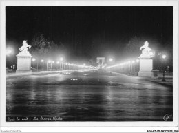 ADBP7-75-0593 - PARIS LA NUIT - Les Champs-élysées  - Paris La Nuit