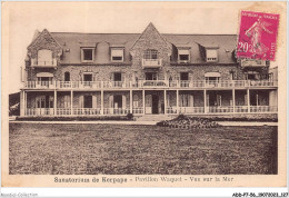 ADDP7-56-0642 - KERPAPE - Sanatorium De Kerpape - Pavillon Waquet - Vue Sur Mer - Ploemeur