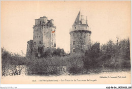 ADDP6-56-0558 - ELVEN - Les Tours De La Forteresse De Largouët - Elven