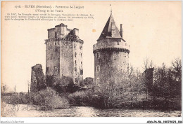 ADDP6-56-0560 - ELVEN - Forteresse De Largouët - L'etang Et Les Tours - Elven