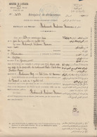 Egypt - 1903 - Receipt Statement - A License To Open A Coffee Shop - 1866-1914 Khedivato Di Egitto