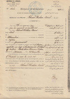 Egypt - 1903 - Receipt Statement - A License To Open A Coffee Shop - 1866-1914 Khedivato De Egipto