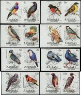 AITUTAKI Poste ** - 277/92, Non Dentelés Se Tenant: Oiseaux, Pacifique - Aitutaki