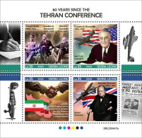 Sierra Leone 2023 War WWII  80 Years Since The Tehran Conference S202402 - Sierra Leone (1961-...)