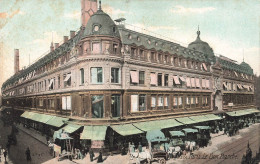 FRANCE - Paris - Le Bon Marche - Vue Générale - Des Voitures - Chevaux - Animé - Carte Postale Ancienne - Autres Monuments, édifices