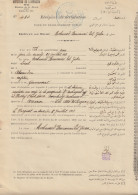 Egypt - 1903 - Receipt Statement - A License To Open A Coffee Shop - 1866-1914 Khedivate Of Egypt