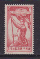 CZECHOSLOVAKIA  - 1957 World TUC 75h  Never Hinged Mint - Unused Stamps