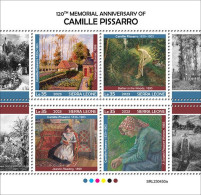 Sierra Leone 2023 Art Painting 120th Memorial Anniversary Of Camille Pissarro S202402 - Sierra Leone (1961-...)