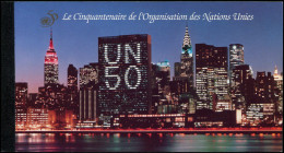 ONU SUISSE Carnets ** - C 293, Carnet De Prestige, Non Dentelé (3 Exemplaires Connus): Cinquantenaire ONU, Peuples - UNO