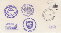 Ross Dependency Ca Vanda Station, Ca NZ Antarctic Research Ca Scott Base 19 FE 1977 (ZO229) - Onderzoeksstations