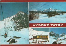 73737 - Tschechien - Vysoke Tatry - Hohe Tatra - 4 Teilbilder - 1984 - Slovaquie