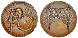 Médaille D’honneur, Comité National De Défense Contre La Tuberculose. - Professionals/Firms