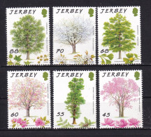 JERSEY-2012-TREES-MNH--BELOW FV// - Trees