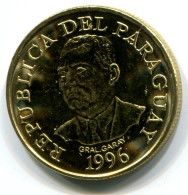 10 GUARANIES 1996 PARAGUAY UNC Münze #W11397.D.A - Paraguay