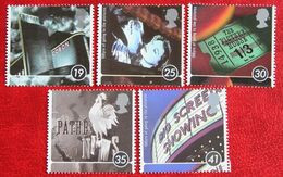 CENTENARY OF CINEMA (Mi 1620-1624) 1996 POSTFRIS MNH ** ENGLAND GRANDE-BRETAGNE GB GREAT BRITAIN - Unused Stamps