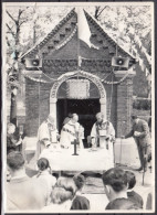 GROTE PERSFOTO OPPUURS ( Puurs ) - OPENLUCHTMIS AAN KAPEL O.L.V. VAN ALTIJD DURENDE BIJSTAND - Puurs