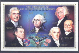 Belize 477 - N° 69 Bloc Washington Présidents Des USA  MNH ** 1986 US Presidents - George Washington