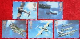 Aircraft And Their Designers Plane Flugzeug (Mi 1696-1700) 1997 POSTFRIS MNH ** ENGLAND GRANDE-BRETAGNE GB GREAT BRITAIN - Unused Stamps
