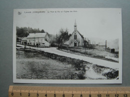 Photo - Couvin (Villégature) Le Pont De Roi Et L'Eglise Des Bois - Tram - Tramway - Couvin