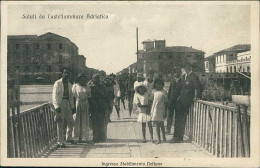 CASTELLAMMARE ADRIATICO ( PESCARA ) INGRESSO STABILIMENTO NETTUNO - EDIZIONE DELLERNIA - SPEDITA 1920 (20306) - Pescara