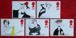 Komiker Comedians (Mi 1749-1753) 1998 POSTFRIS MNH ** ENGLAND GRANDE-BRETAGNE GB GREAT BRITAIN - Unused Stamps