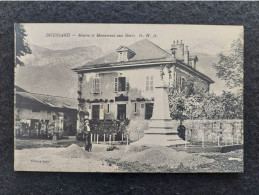 CPA  DOUSSARD  Mairie Et Monument Aux Morts - Doussard