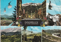 # AUTRICHE - INNSBRUCK /  MULTIVUES - TRIUMPHPFORTE - HÔTEL MAXIMILIAN - BERGHOTEL (lot De 8 CP) - Innsbruck