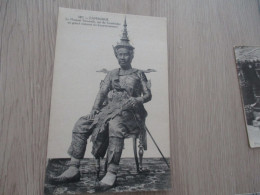 CPA Cambodge Sa Majesté Sisowath Roi Du Cambodge - Vietnam