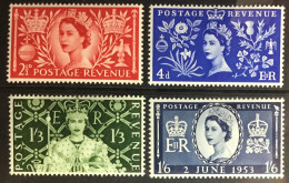 Great Britain 1953 Coronation MNH - Unused Stamps