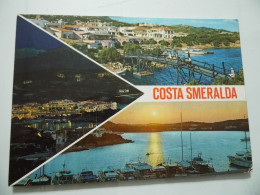 Cartolina Viaggiata "COSTA SMERALDA" Vedutine 1980 - Nuoro