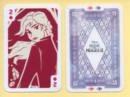 Carte Collector : LA REINE DES NEIGES II N° 09/72 – Disney / Carrefour - Disney