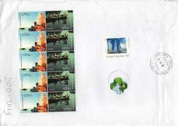 Philatelic Envelope With Stamps Sent From FINLAND To ITALY - Storia Postale