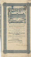 -Titre De 1922 - Palacio De Hielo Y Del Automovil De Madrid  - N° 7775 - Automobilismo