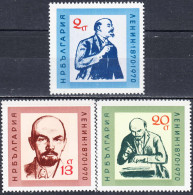 BULGARIA 1970, LENIN, COMPLETE MNH SERIES With GOOD QUALITY,*** - Neufs