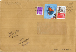 Philatelic Envelope With Stamps Sent From FRANCE To ITALY - Lettres & Documents