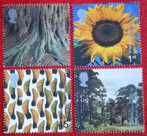 Millennium Series: Tree & Leaf (Mi 1881-1884) 2000 POSTFRIS MNH ** ENGLAND GRANDE-BRETAGNE GB GREAT BRITAIN - Unused Stamps