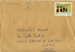 Philatelic Envelope With Stamps Sent From FRANCE To ITALY - Cartas & Documentos