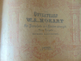 Partition " Ouverturen Von Mozart " Editions Peters, 96 Pages, 1930 - Partitions Musicales Anciennes