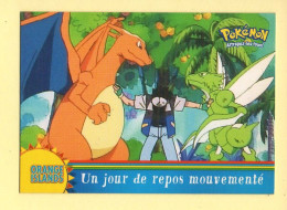 POKEMON Carte TOPPS OR15  UN JOUR DE REPOS MOUVEMENTE  - Autres & Non Classés