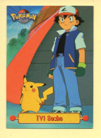 POKEMON Carte TOPPS TV1 SACHA - Sonstige & Ohne Zuordnung