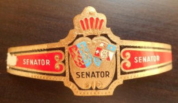 P57 Bague Bagues Cigare Cigares  Senator  1 Pièce - Sigarenbandjes