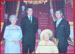 Queen Mothers 100th Birthday (Mi 1885-1888 Block 9) 2000 POSTFRIS MNH ** ENGLAND GRANDE-BRETAGNE GB GREAT BRITAIN - Ungebraucht